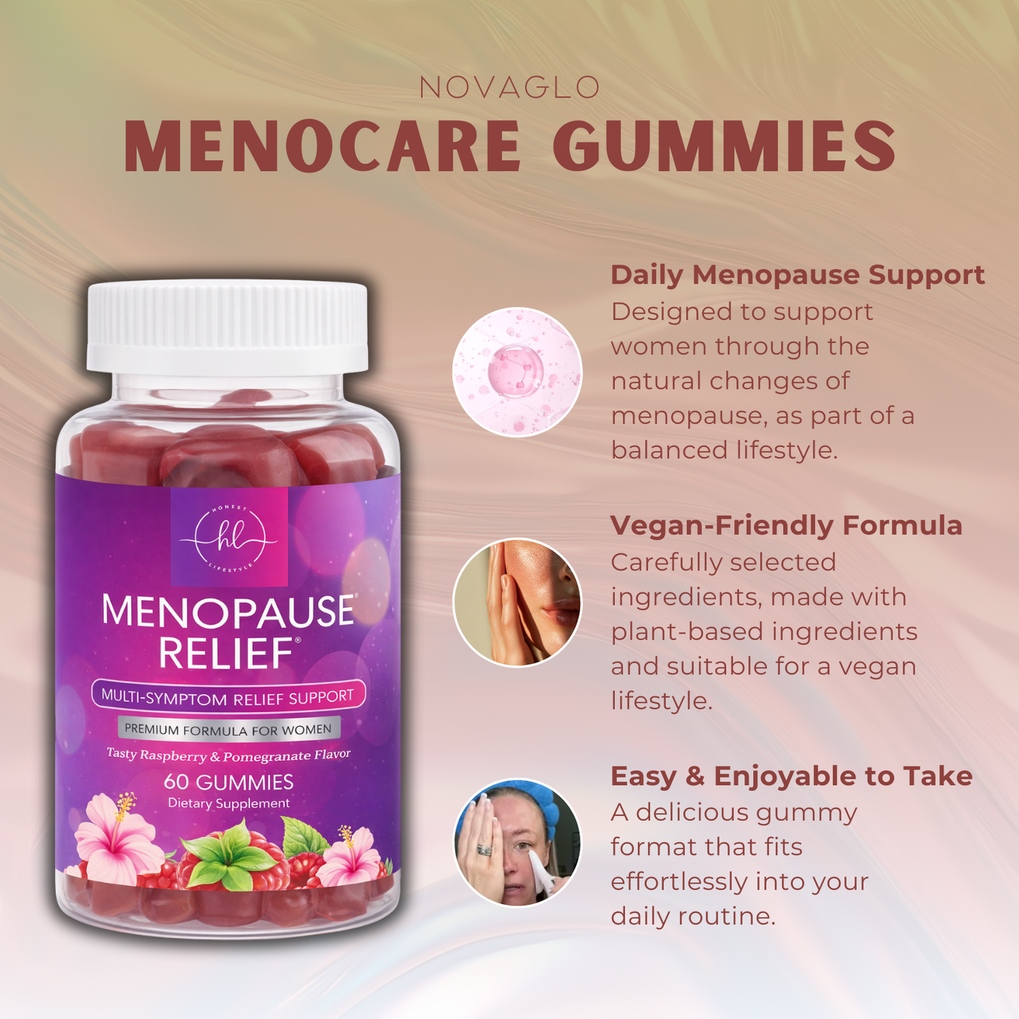 Novaglo MenoCare Gummies