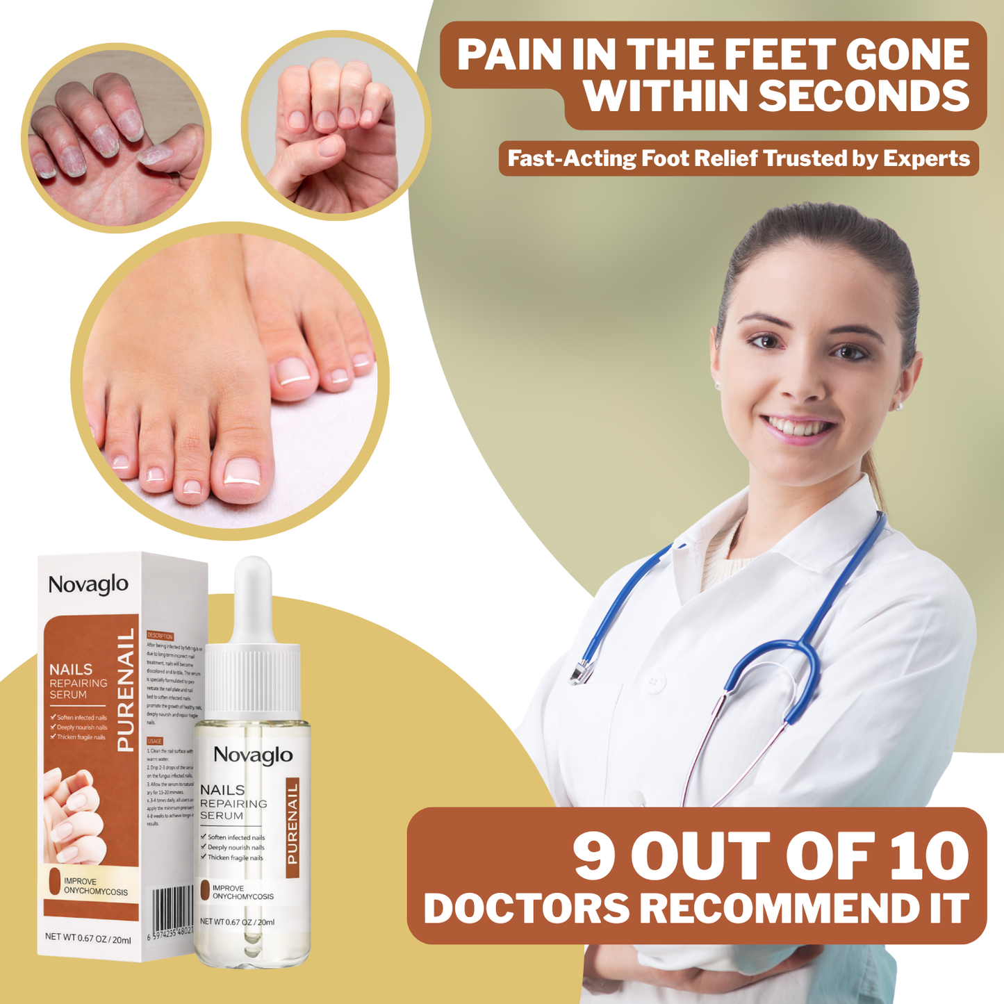 Novaglo PureNail Serum