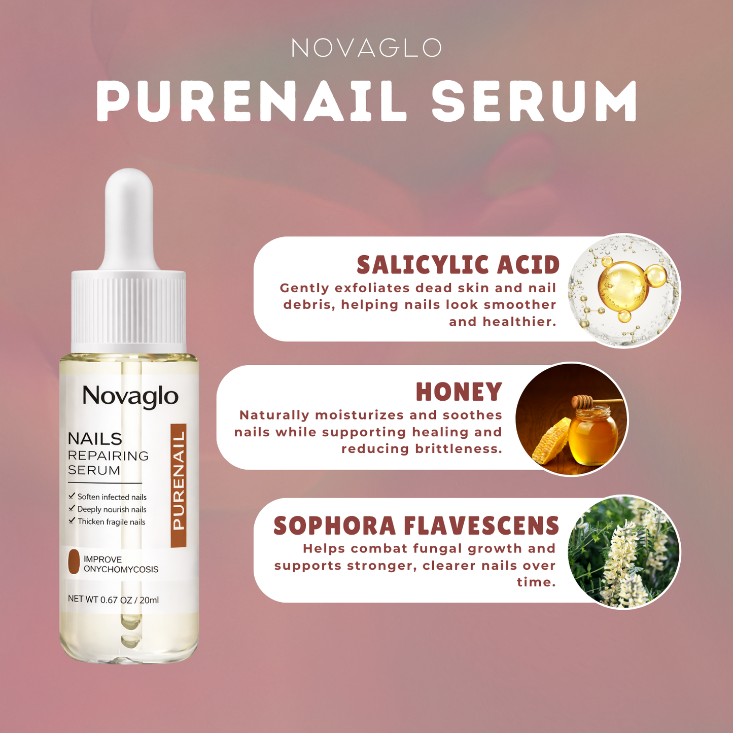 Novaglo PureNail Serum