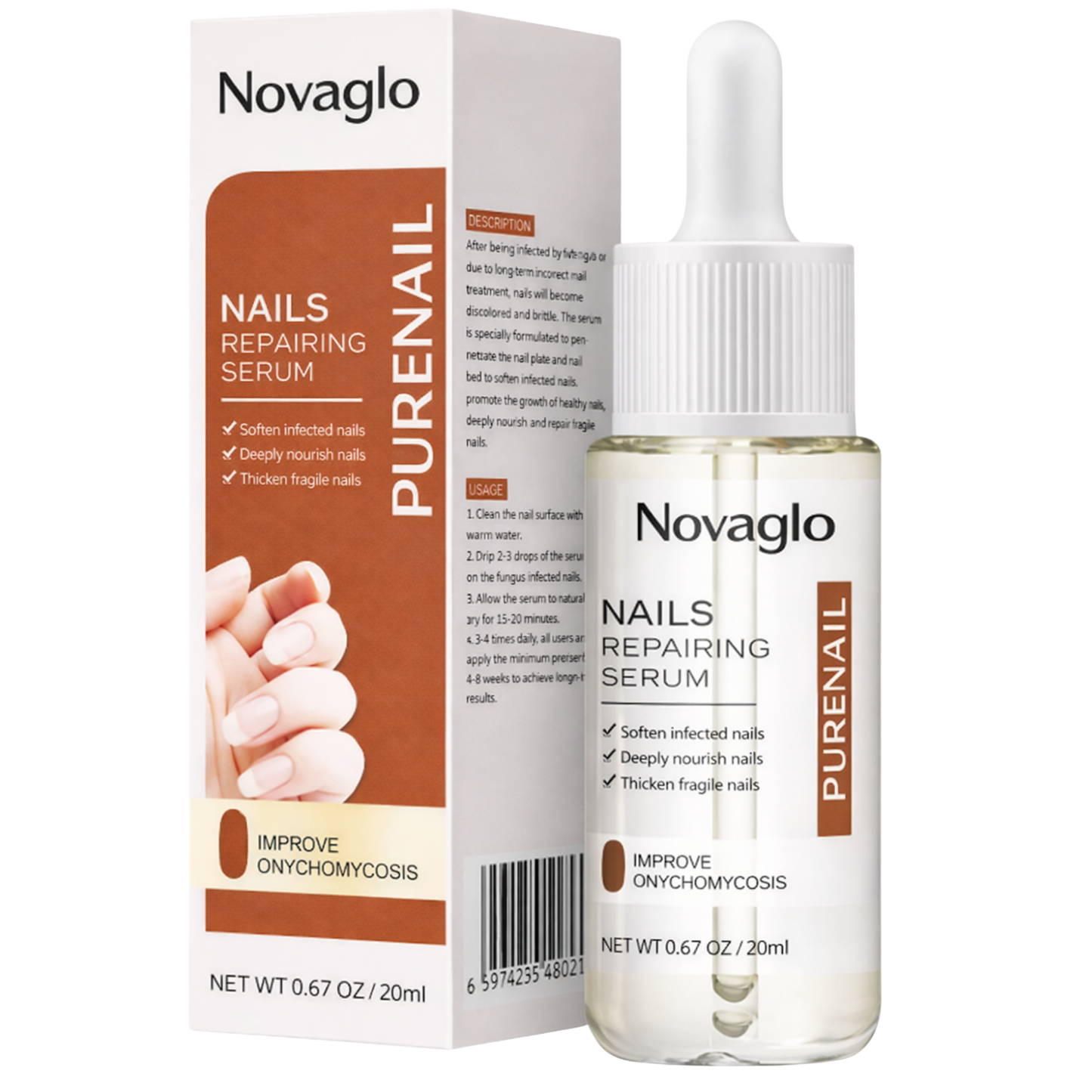 Novaglo PureNail Serum