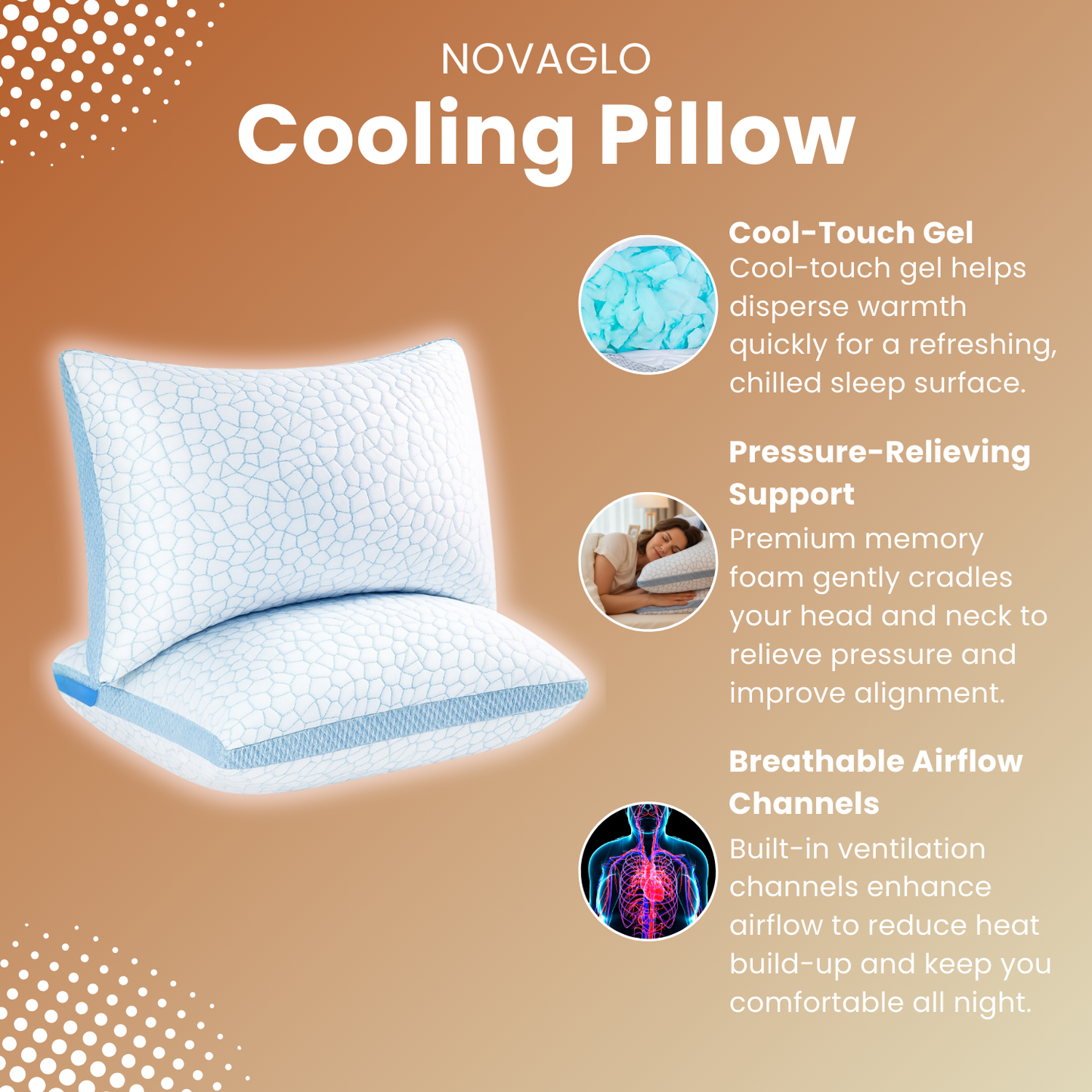 Novaglo Cooling Pillow
